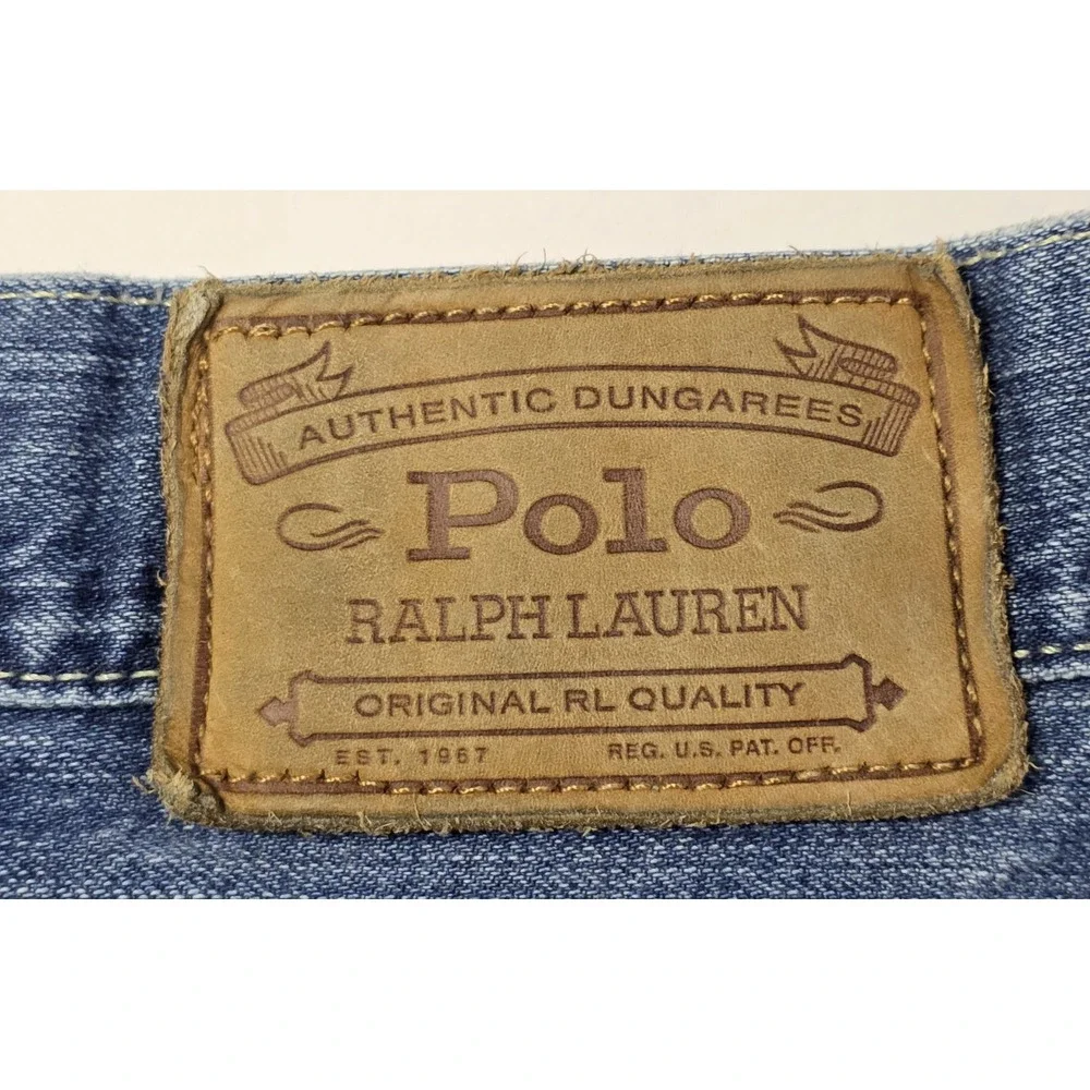 Polo Ralph Lauren Mens Size 46B x32Hampton‎ Straight Denim Jeans